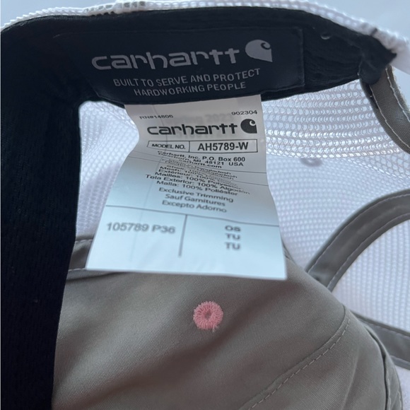 Brand New Women’s Carhartt Canvas Mesh Back Cap. - Picture 3 of 3
